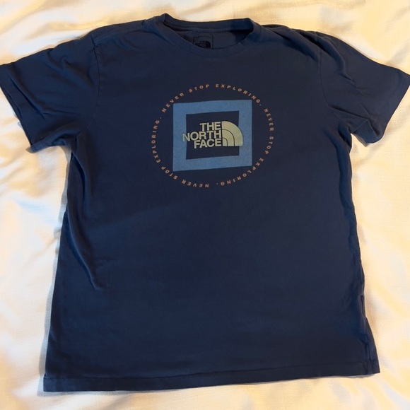 The North Face Men’s Navy Graphic Tee Size Large - Picture 1 of 7
